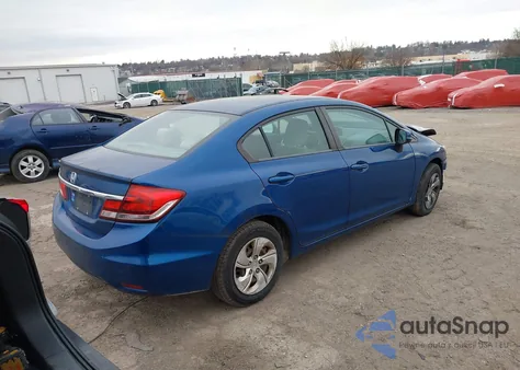 2013 Honda Civic Lx from USA, damaged, VIN 2HGFB2F59DH529436